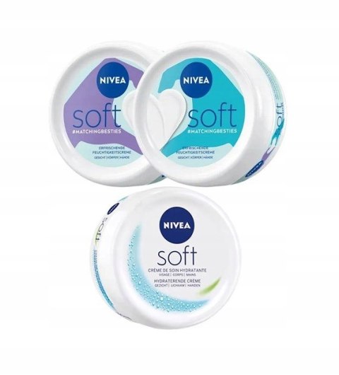 Nivea Soft krem intensywnie nawilżający 200 ml Nivea Soft krem intensywnie nawilżający 200 ml