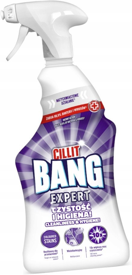 Cillit Bang Wybielanie i Higiena Spray do Czyszczenia 750ml
