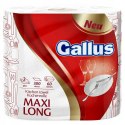 Gallus Ręcznik papierowy Mega Maxi long Rolka XXL 300 listków Natural Biel