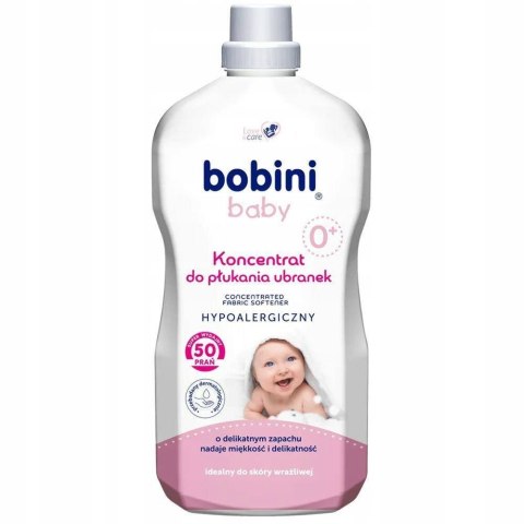 Bobini baby Hipoalergiczny Koncentrat-płyn do płukania ubranek 1,8L Bobini baby Hipoalergiczny Koncentrat-płyn do płukania ubranek 1,8L
