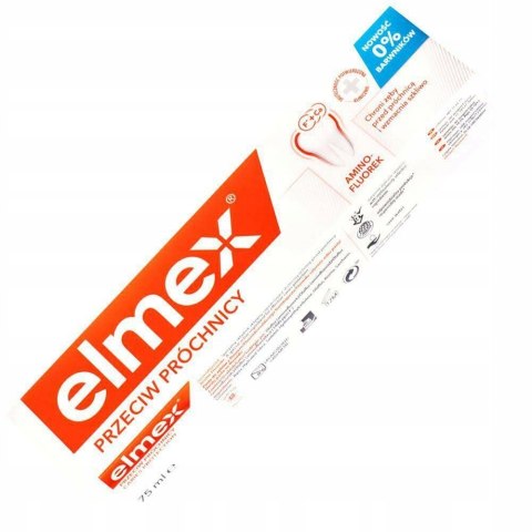 ELMEX Pasta do zębów przeciw próchnicy 75ml Standard ELMEX Pasta do zębów przeciw próchnicy 75ml Standard