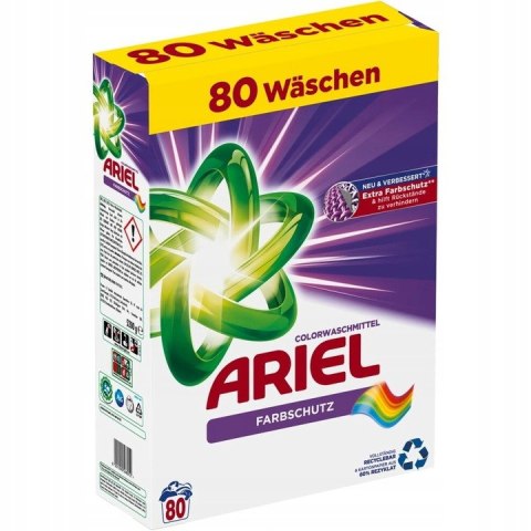 Ariel proszek do prania kolor+waschen farbschutz 5,2kg 80prań
